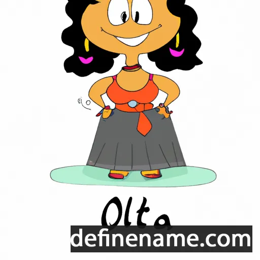 Olita cartoon