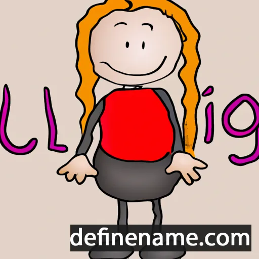 cartoon of the name Ollaug