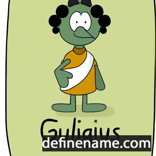 cartoon of the name Ollegarius