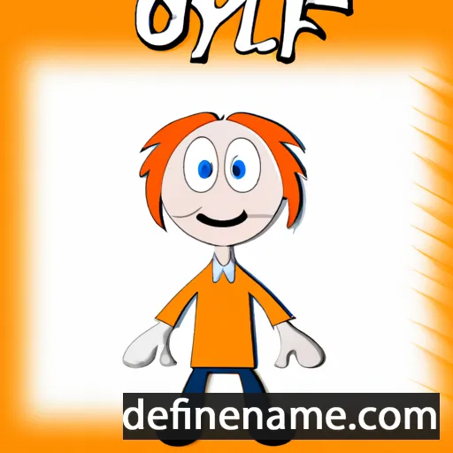 Olyff cartoon