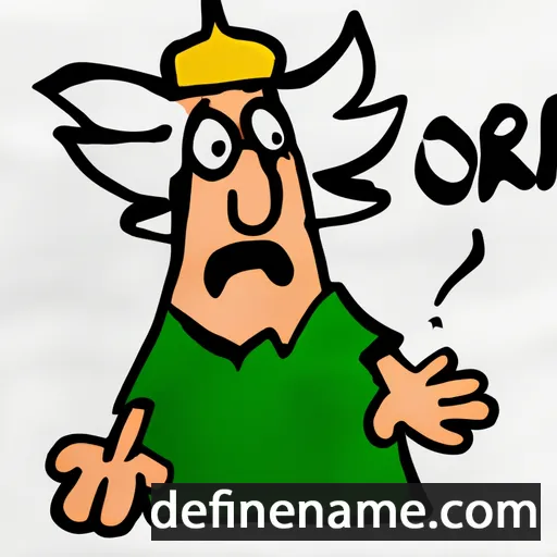 Ørn cartoon