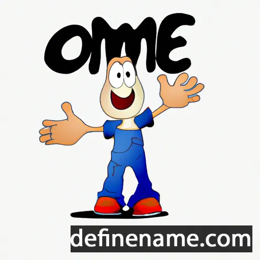 cartoon of the name Omee