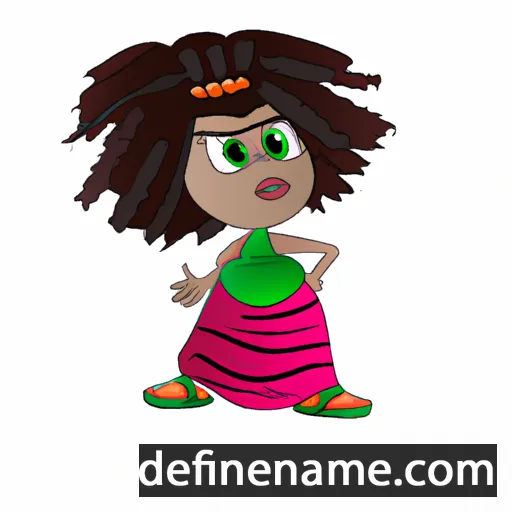 Omolola cartoon