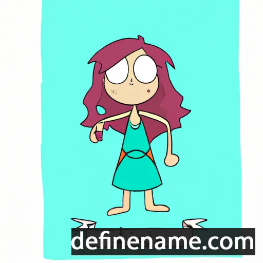 cartoon of the name Ondine