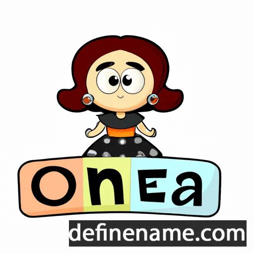 Oneta cartoon