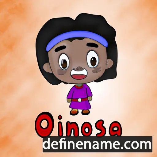 cartoon of the name Oníosa