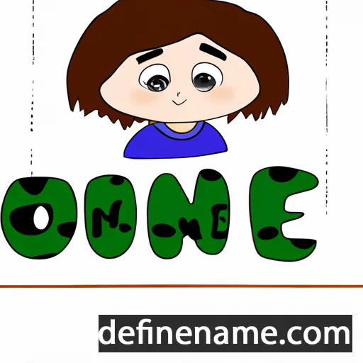 Onie cartoon