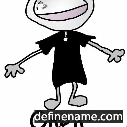 cartoon of the name Onnenn