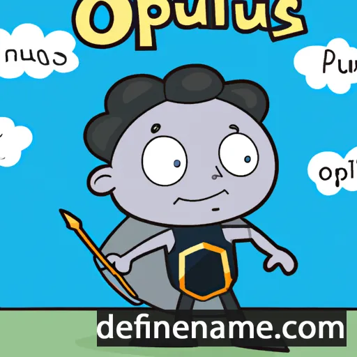 Ophius cartoon