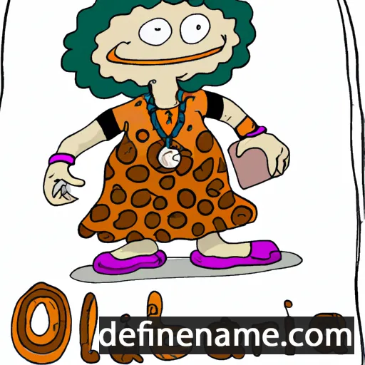 cartoon of the name Orabilia