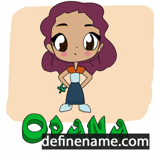 Orana cartoon