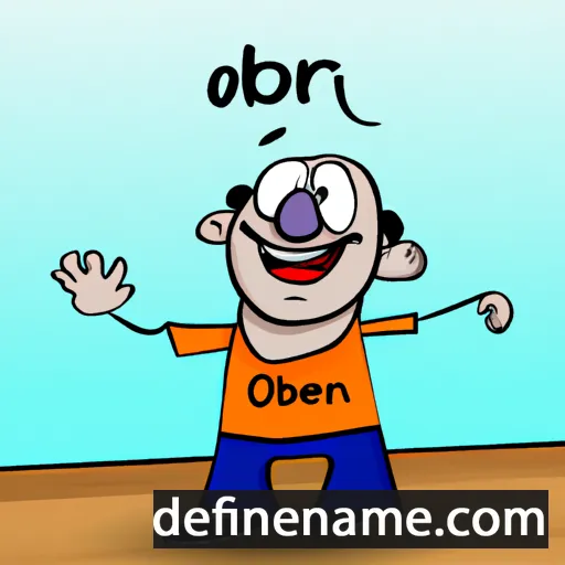 cartoon of the name Orben