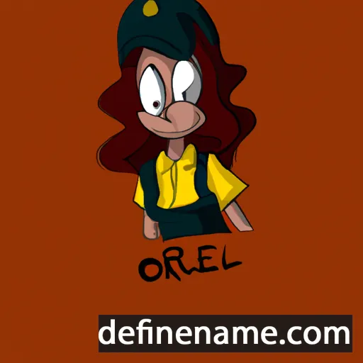 cartoon of the name Orelle