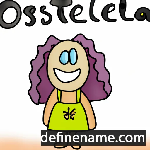 Orestilla cartoon