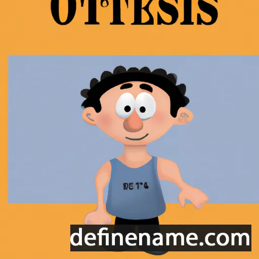 cartoon of the name Orestis