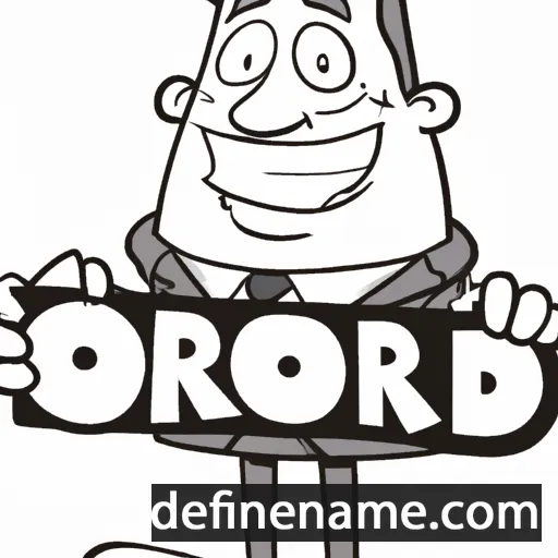 Orford cartoon