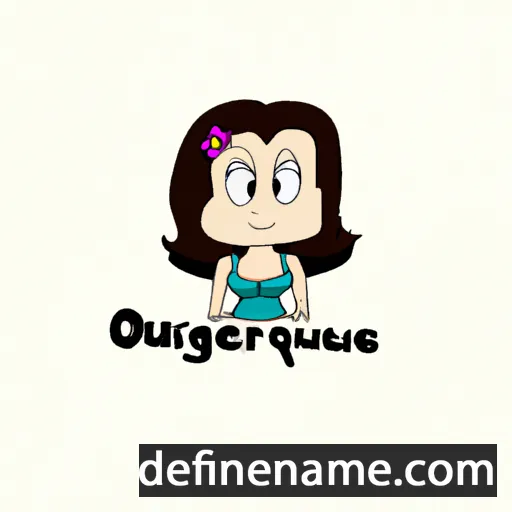 cartoon of the name Orguelleuse