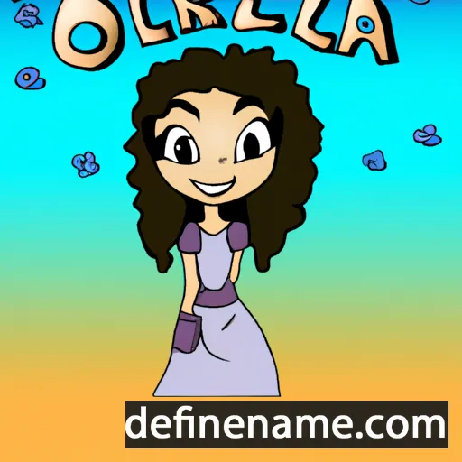 cartoon of the name Oriella