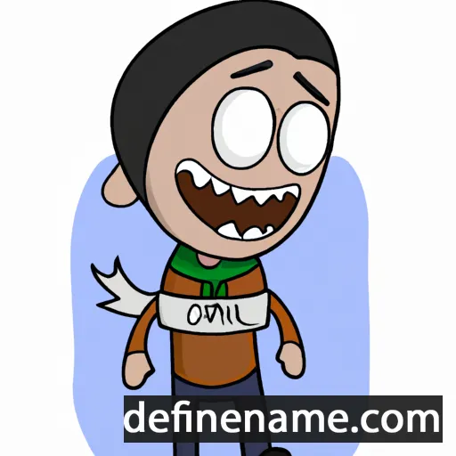 cartoon of the name Orival