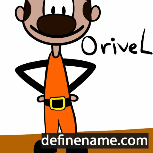 cartoon of the name Orivalde