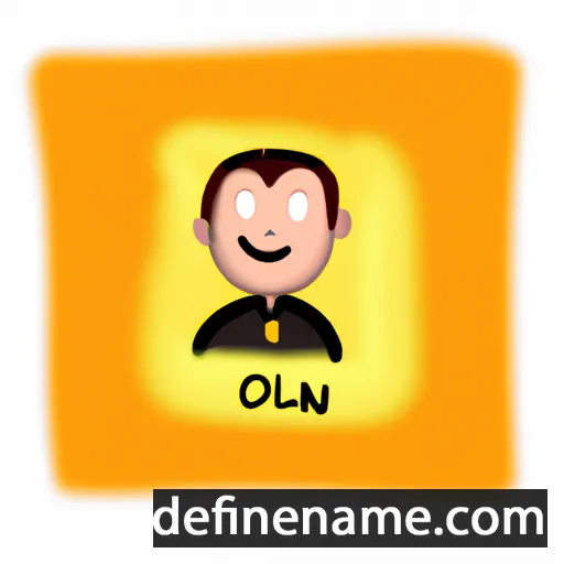 cartoon of the name Orlan