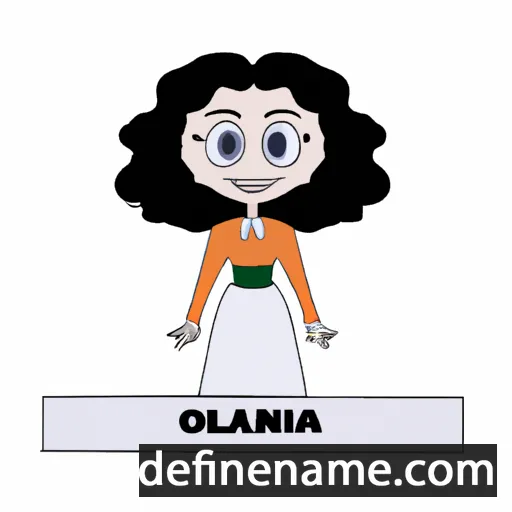 cartoon of the name Orlandina