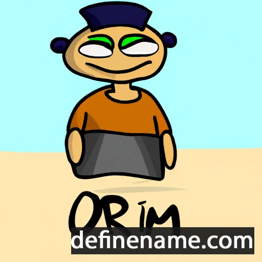 Ormir cartoon