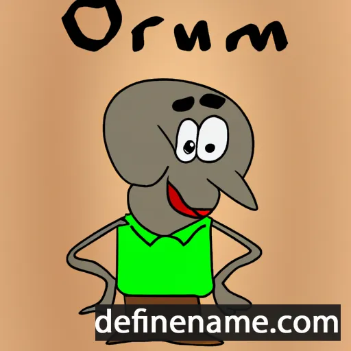 Ormur cartoon