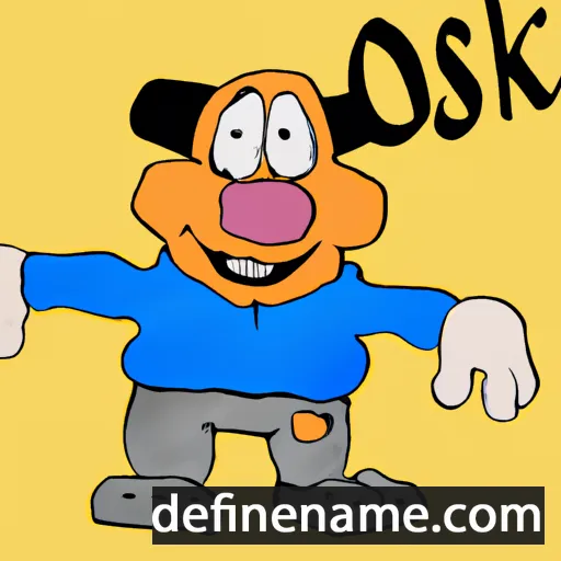 cartoon of the name Óski