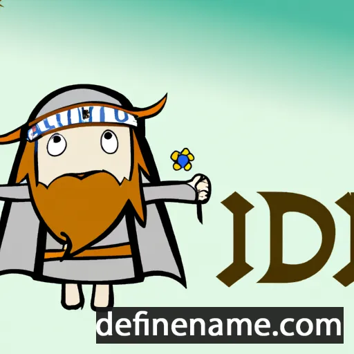 cartoon of the name Óðin