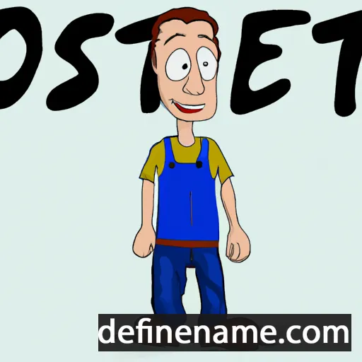 Østein cartoon