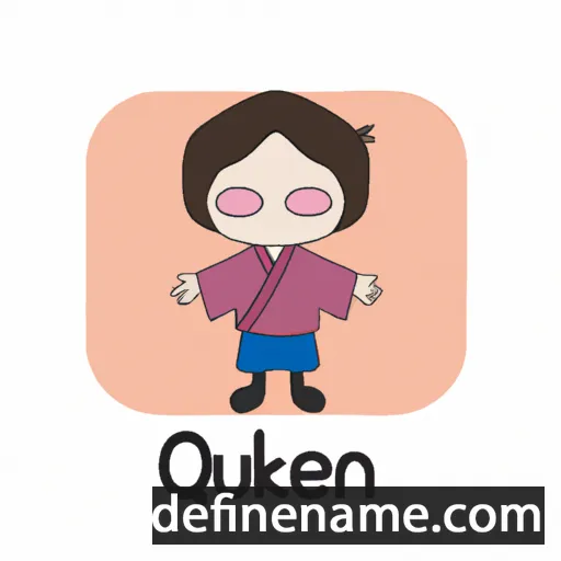 cartoon of the name Ōuenuku