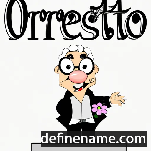 Ortensio cartoon