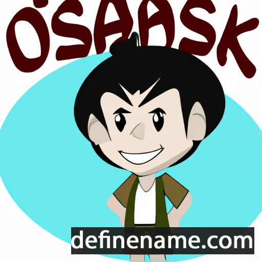 cartoon of the name Osaaki