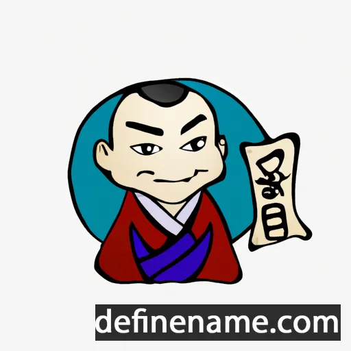 cartoon of the name Osafumi