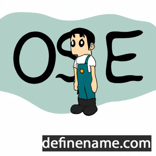 cartoon of the name Ose