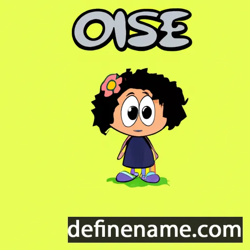 cartoon of the name Osie