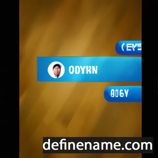 cartoon of the name Oslynn