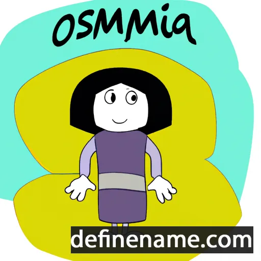 Osmina cartoon