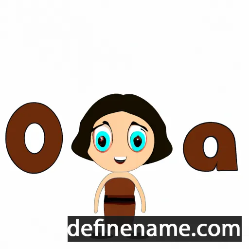 cartoon of the name Osra