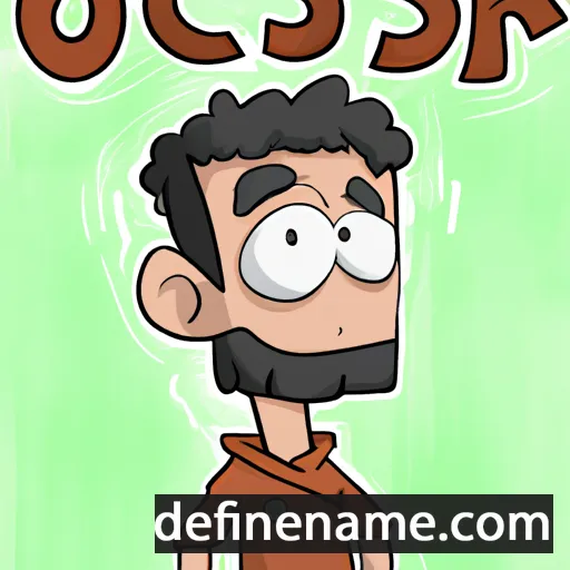 cartoon of the name Osric