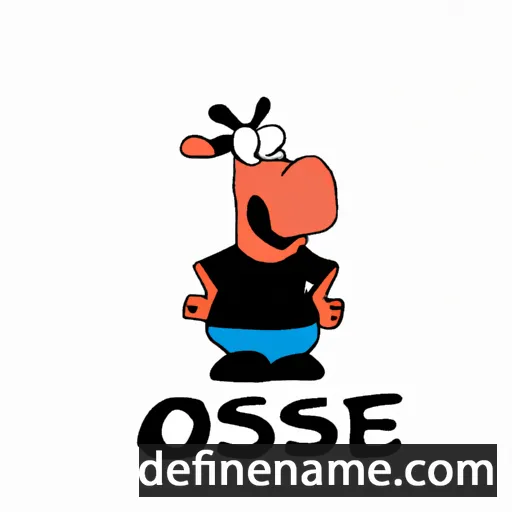 cartoon of the name Osse