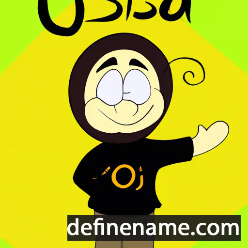 cartoon of the name Ossia