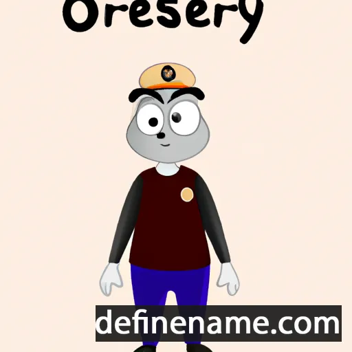 cartoon of the name Ossory