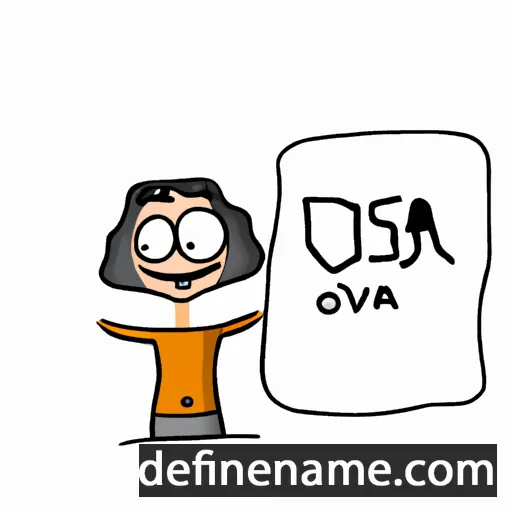 Osva cartoon