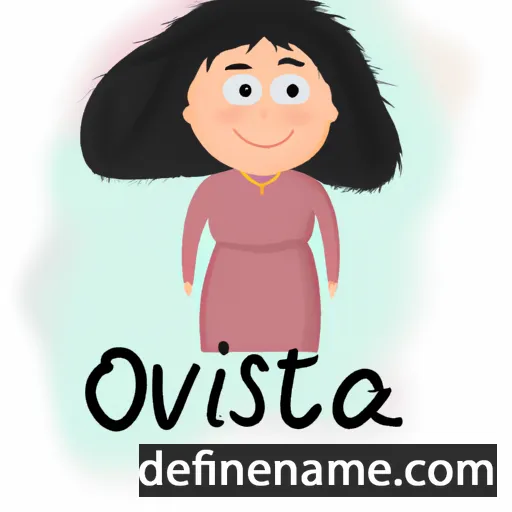 cartoon of the name Osvita