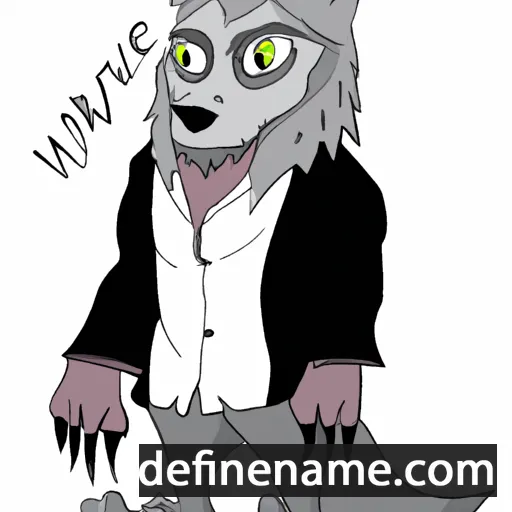 cartoon of the name Oswulf