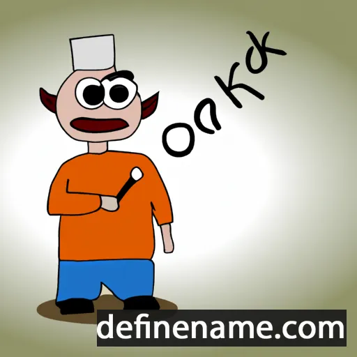 cartoon of the name Otakárek