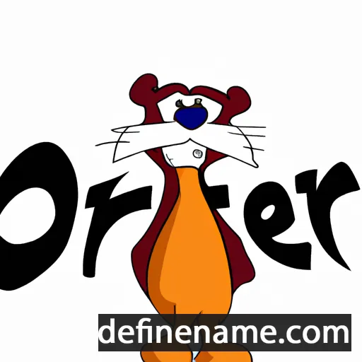 cartoon of the name Oter