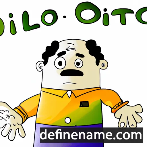 cartoon of the name Otilio